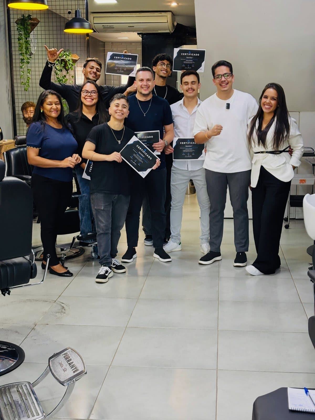 Registro de treinamento do Método MVP com Lucas Alcântara: Turma com certificado