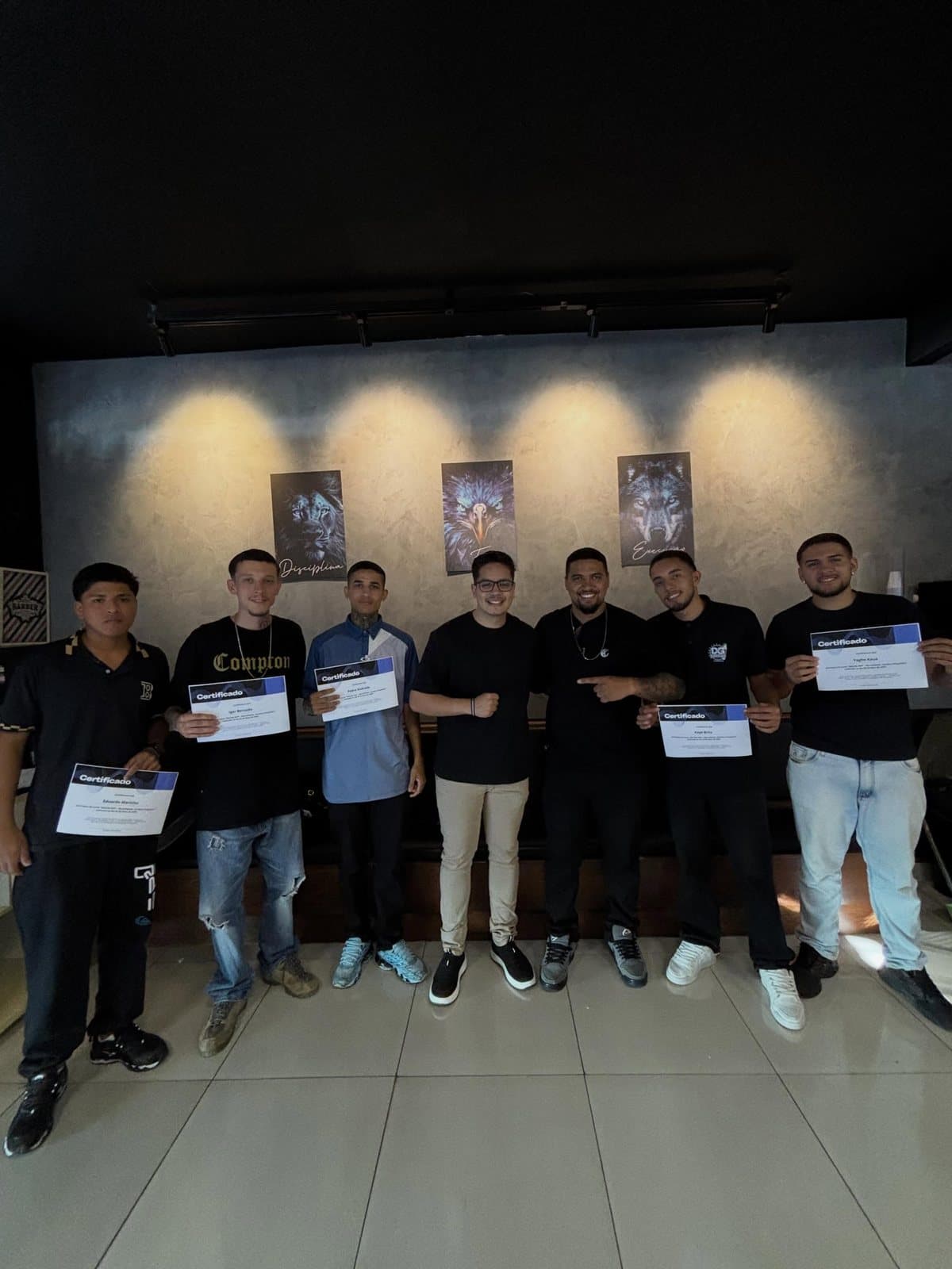 Registro de treinamento do Método MVP com Lucas Alcântara: DG Barbershop
